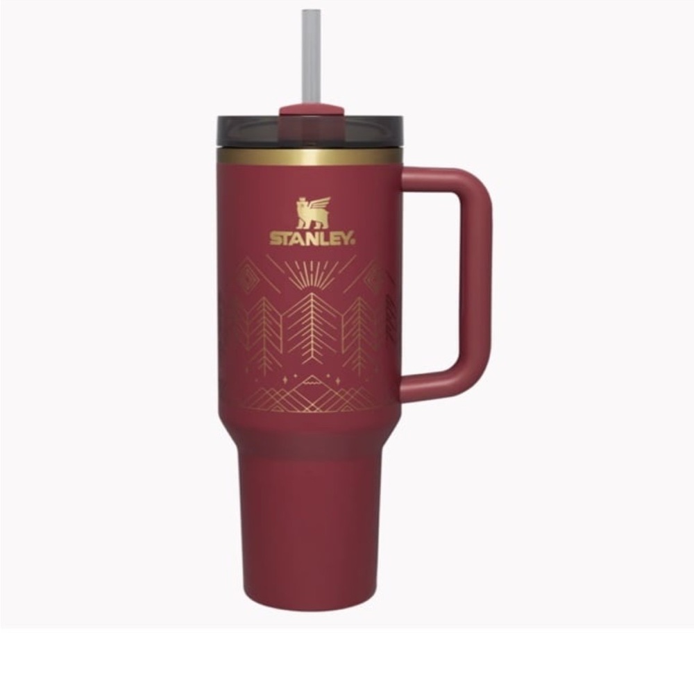 Stanley Winterscape 40 oz Tumbler Limited Edition Cranberry